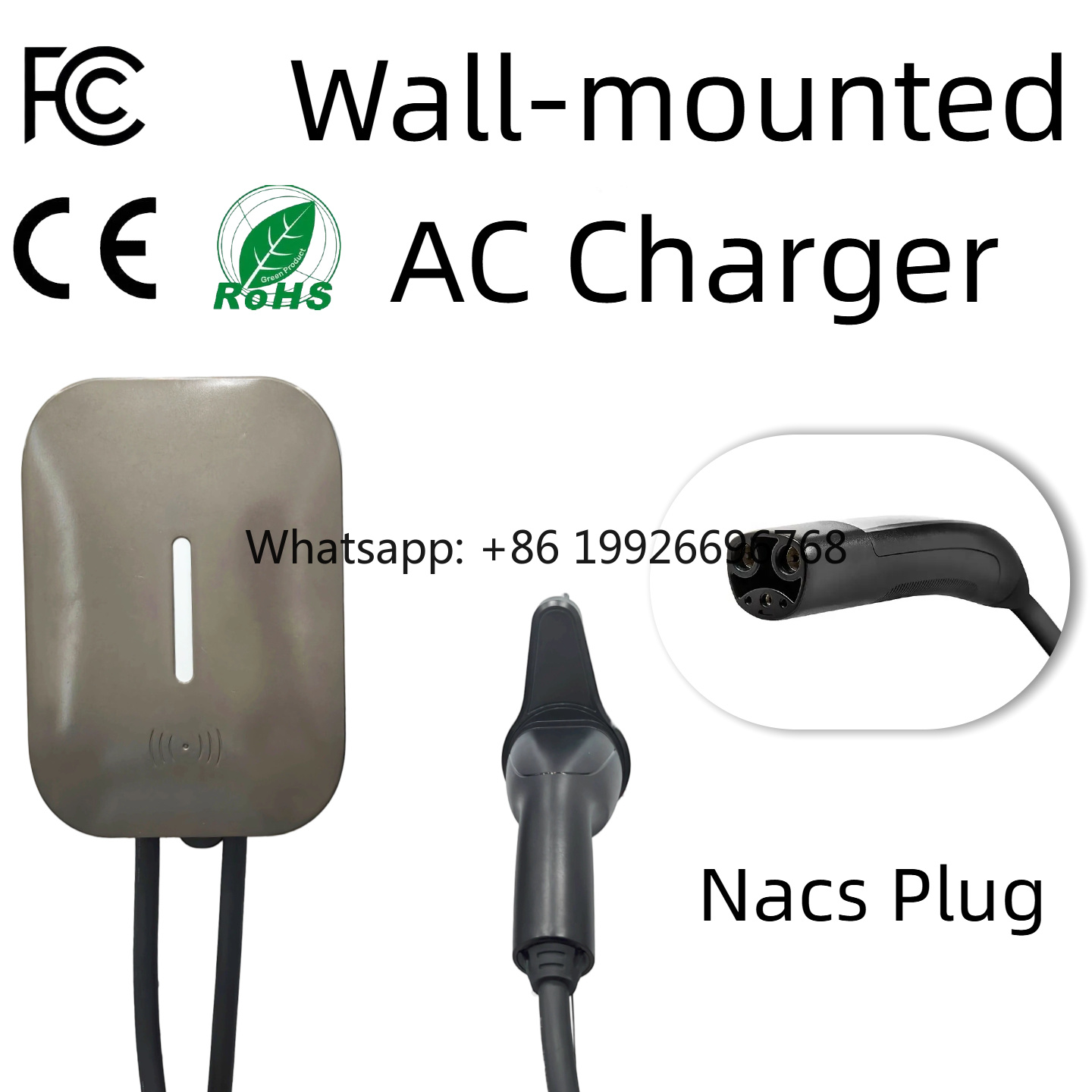 Smart Home Ac - New NACS Wall-mounted Electric Vehicle AC