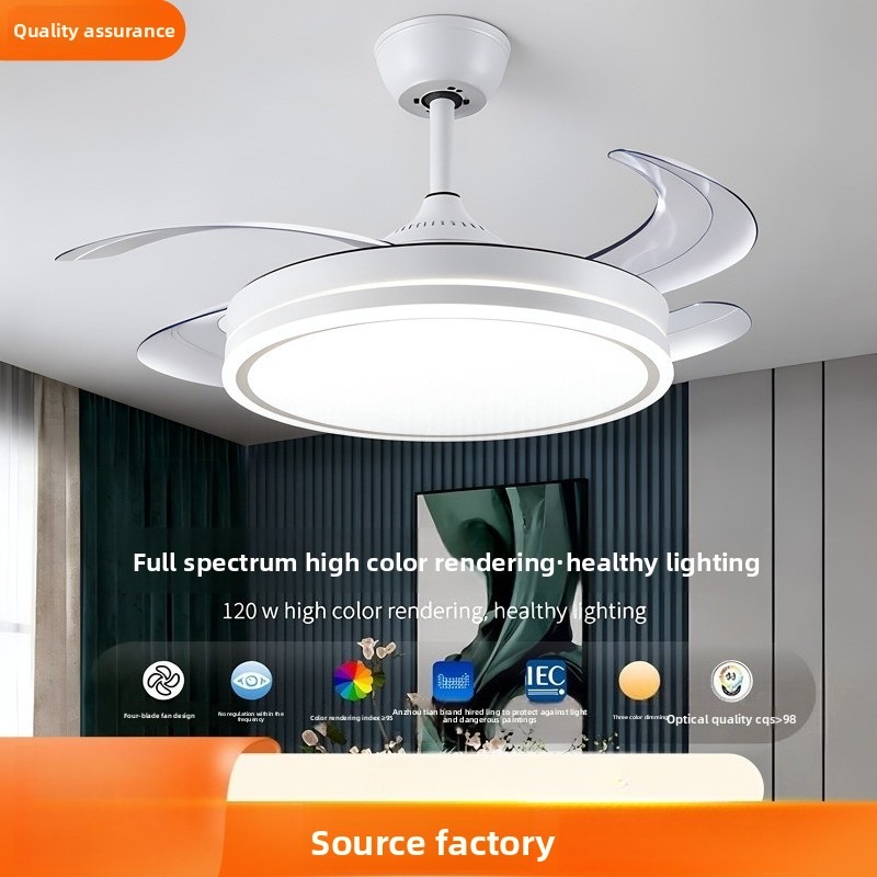 Smart Ceiling Fan - Light High Power Inverter Hidden Ceiling