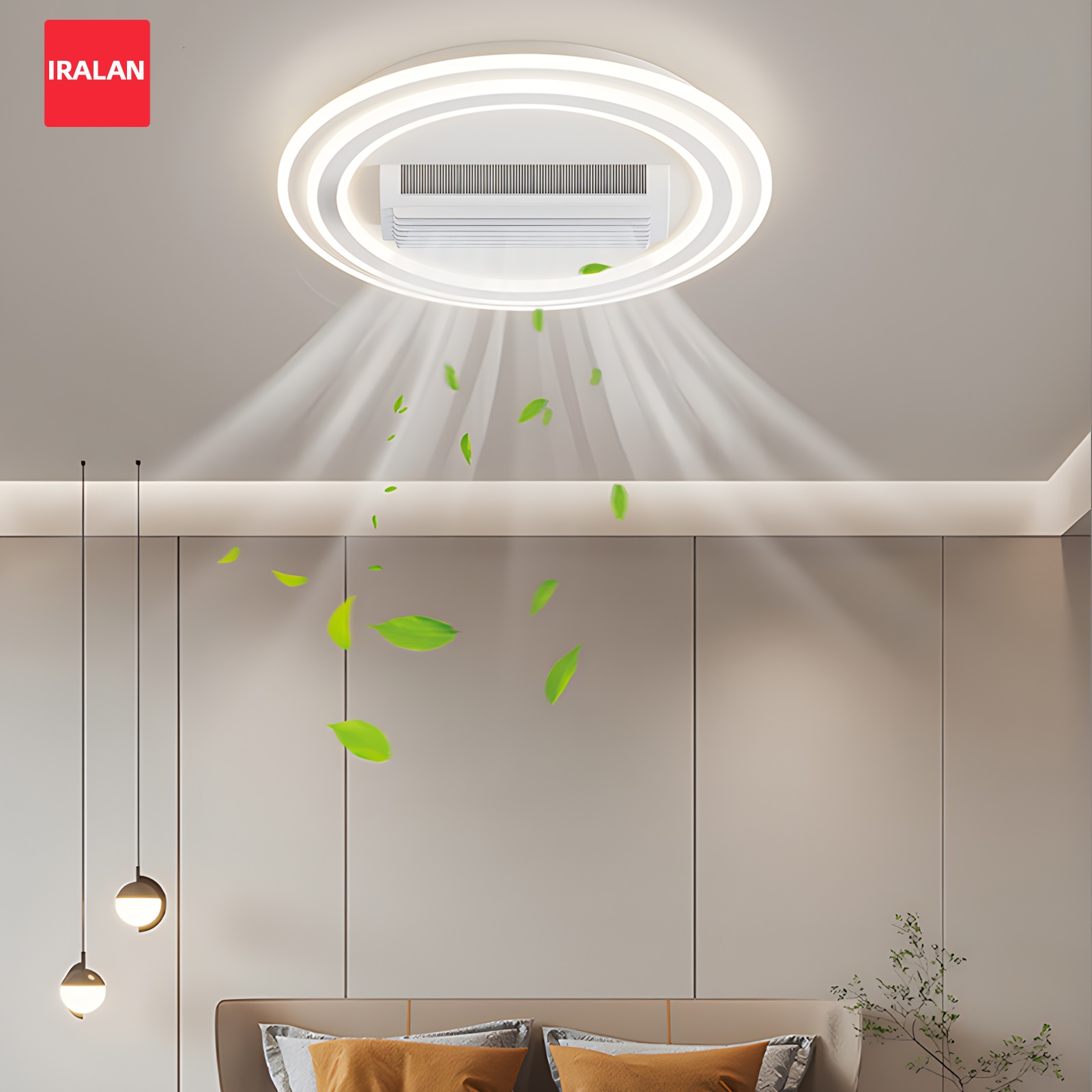 Smart Ceiling Fan - Modern Ceiling Fan with Light Smart