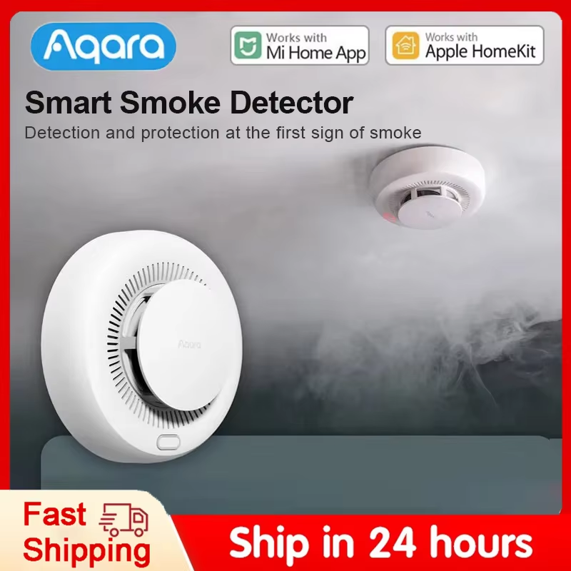 Smart Smoke Detector - Aqara Smoke Detector Sensor Fire Alarm