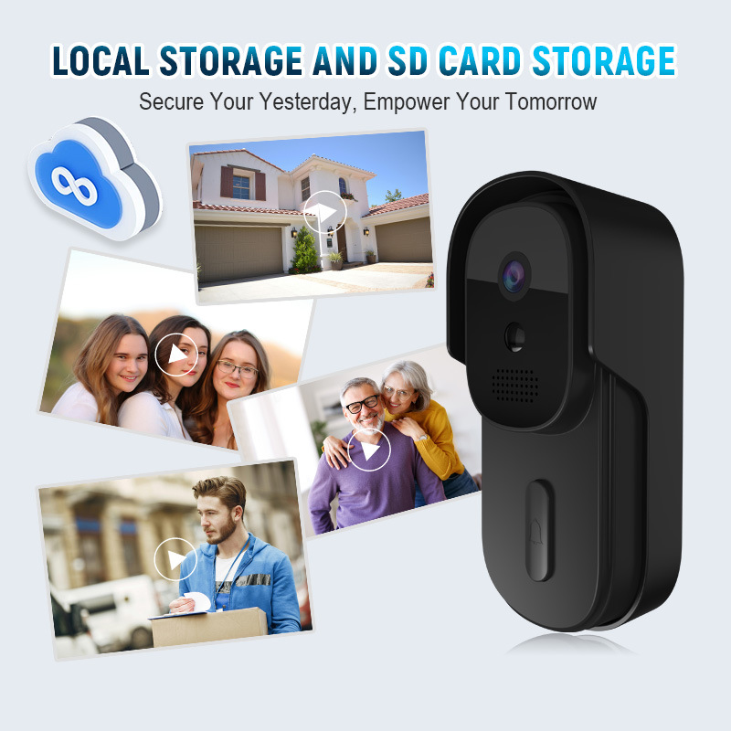 Smart Home Video Doorphone Ezviz - Tuya Video Doorbell 2MP Waterproof 1080P
