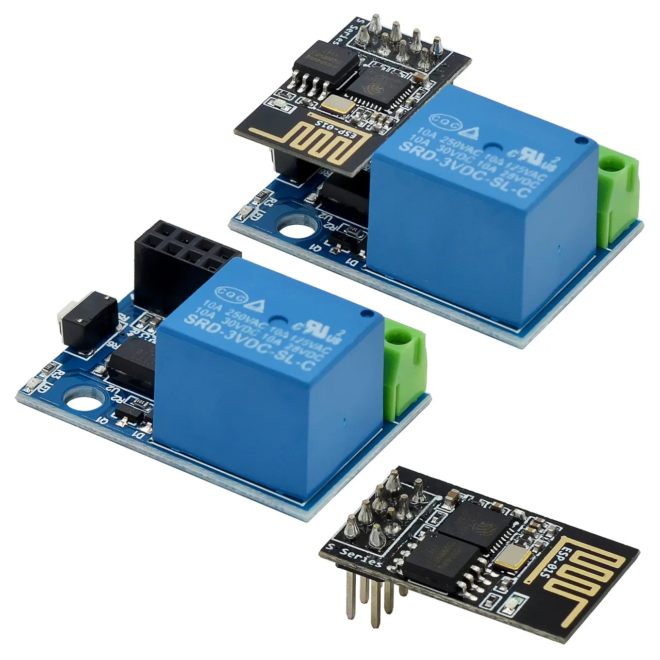 Smart Home Arduino Uno - ESP-01S WiFi Relay Module 5V 10A