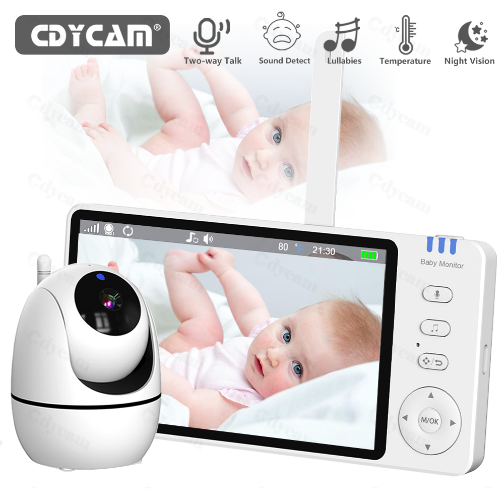 Smart Home Battery Camera - Video Baby Monitor with Cam and