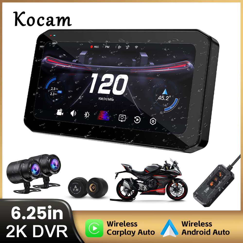 Smart Home For Pc - 6.25 inch Carplay Motorcycle DVR Navigation