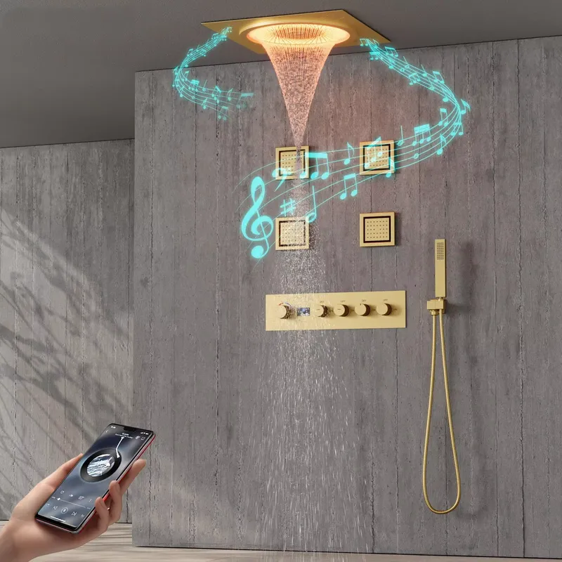 Smart LED Shower Set Bathroom  - Smart Home System recension och pris