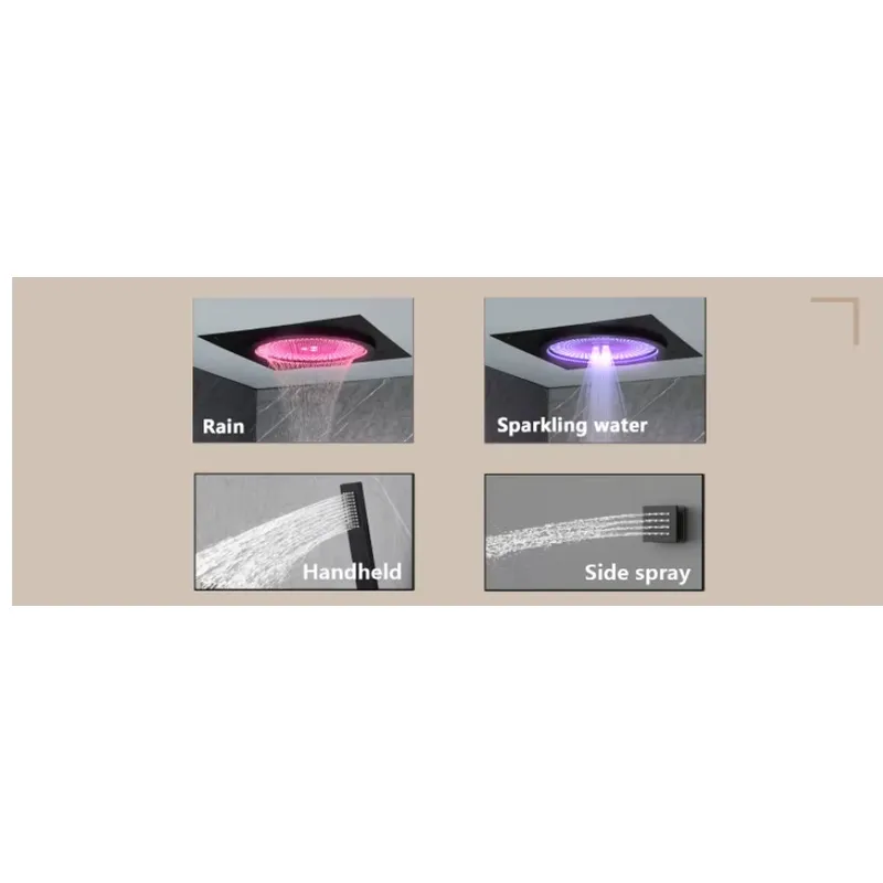 Smart LED Shower Set Bathroom  - Smart Home System recension och pris