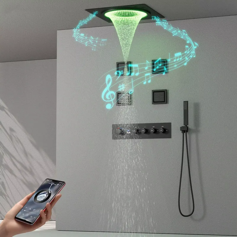 Smart LED Shower Set Bathroom  - Smart Home System recension och pris