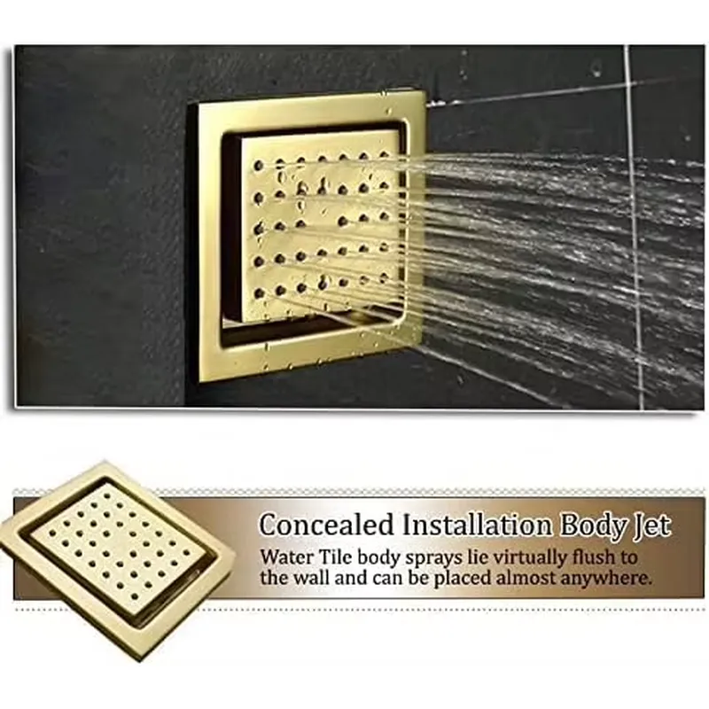 Smart LED Shower Set Bathroom  - Smart Home System recension och pris