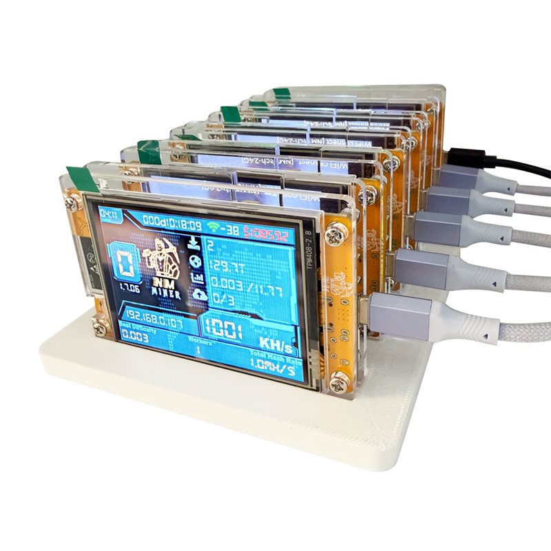 6X 1000KH/S Nmminer Nerdminer+ - Upgrade Smart Home recension och pris
