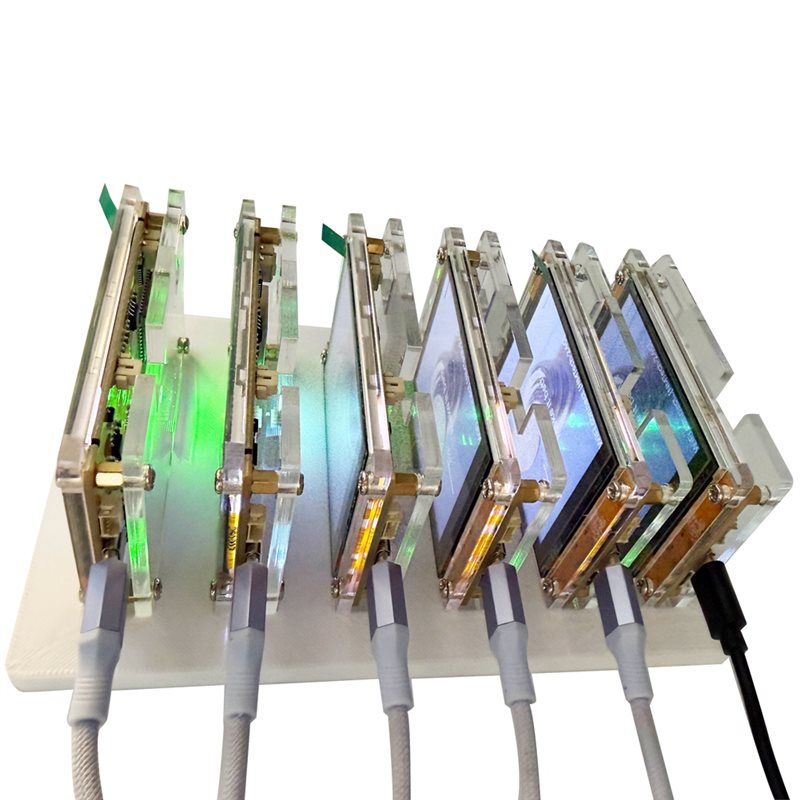 6X 1000KH/S Nmminer Nerdminer+ - Upgrade Smart Home recension och pris