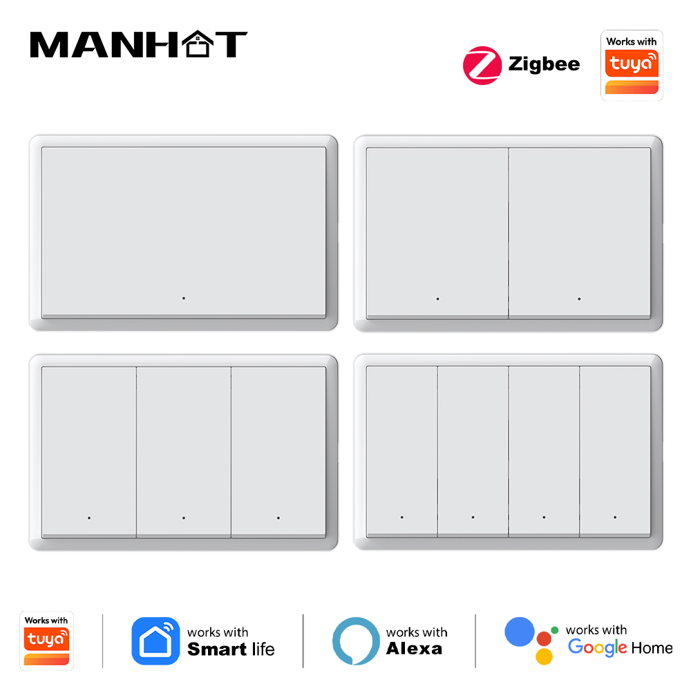 Manhot Smart zigbee Switch No  - Smart Home Life recension och pris