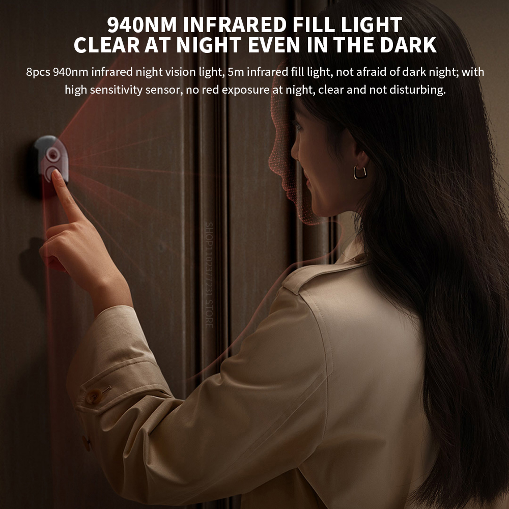 Xiaomi Smart Cat eye 2 WiFi Wi - Smart Home Video Doorphone Ezviz recension och pris