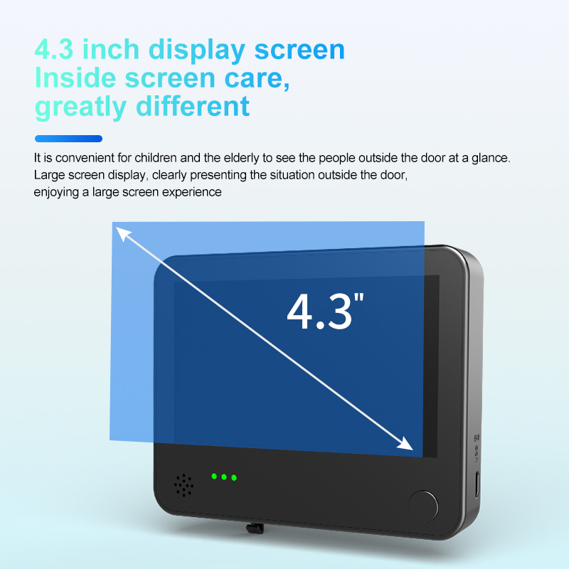 Danmini 4.3inch 2K Smart Life  - Smart Home Battery Camera recension och pris