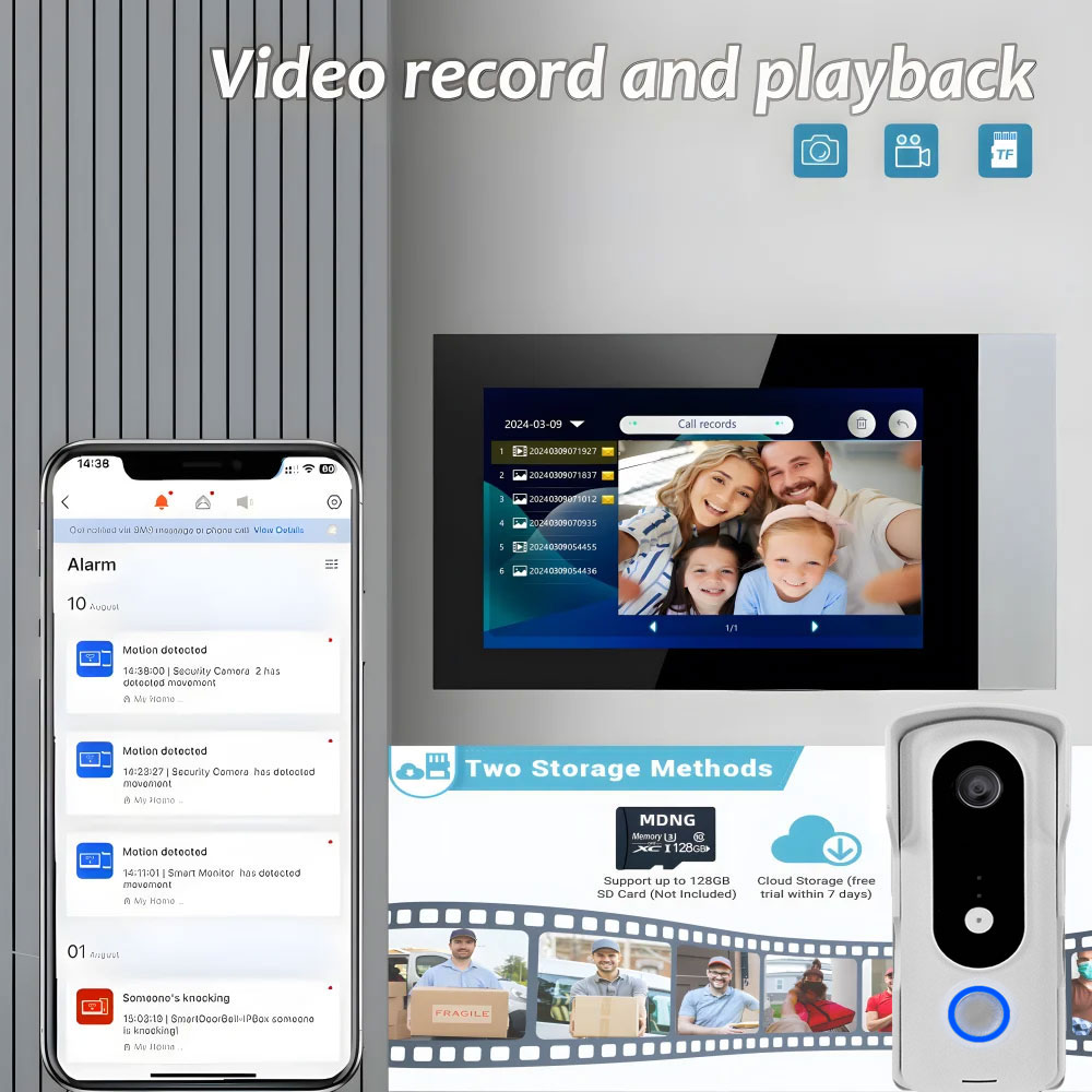 2 Wire Smart Home Tuya Wifi 10 - Smart Home Video Doorphone Ezviz recension och pris