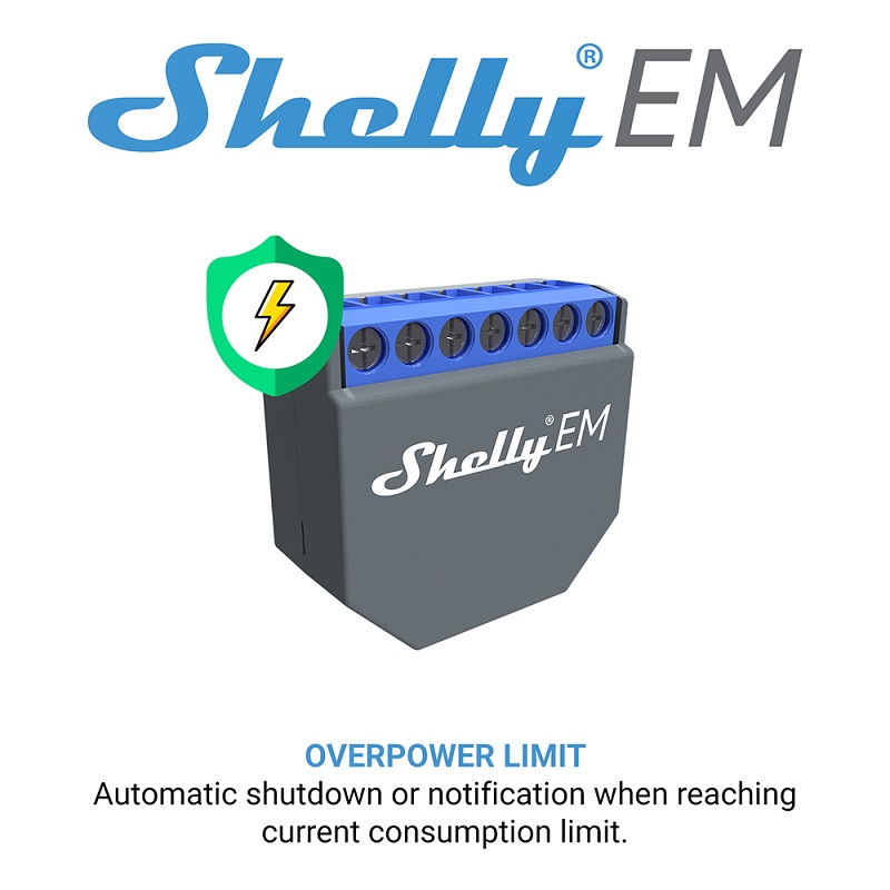 SHELLY EM Wifi Smart Life Cont - Smart Home Life recension och pris