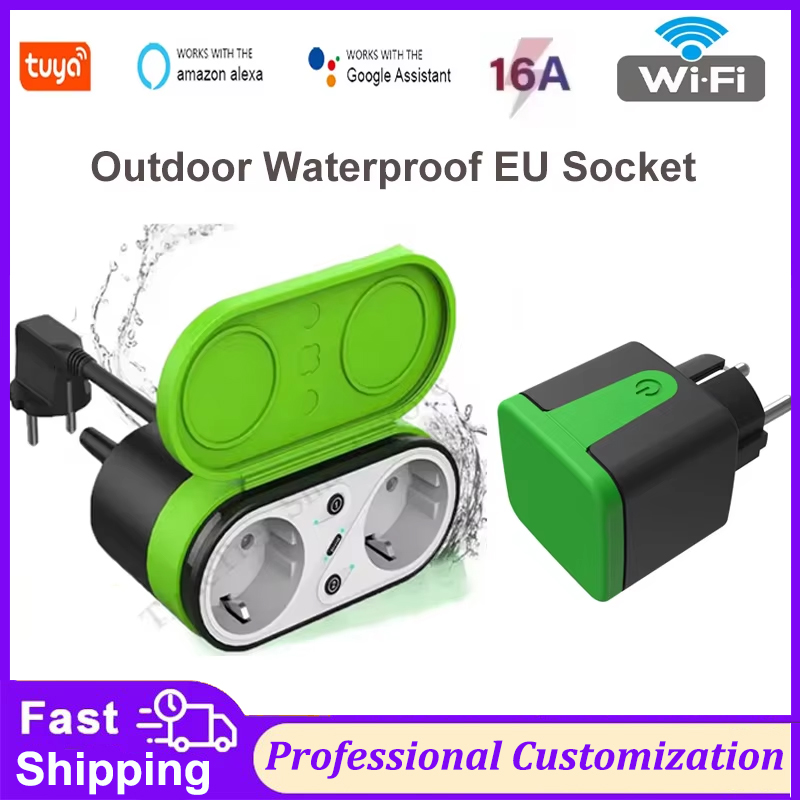 Tuya EU 16A Wifi Smart Outdoor - Smart Home Life recension och pris