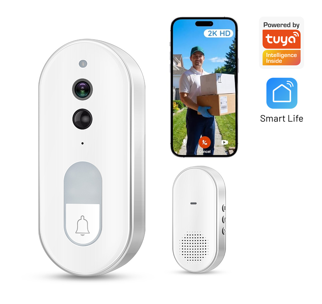 Tuya Smart Video Doorbell Wire - Smart Home Video Doorphone Ezviz recension och pris