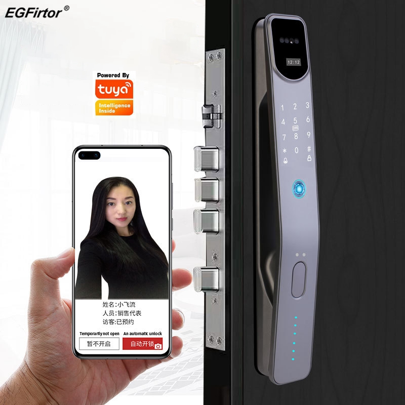 Tuya Wifi Electronic Fingerpri - Smart Home Battery Camera recension och pris