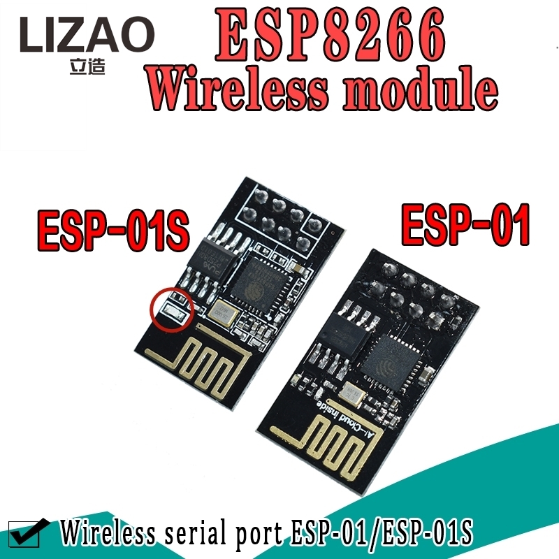 LIZAO ESP8266 ESP-01S WiFi Mod - Upgrade Smart Home recension och pris