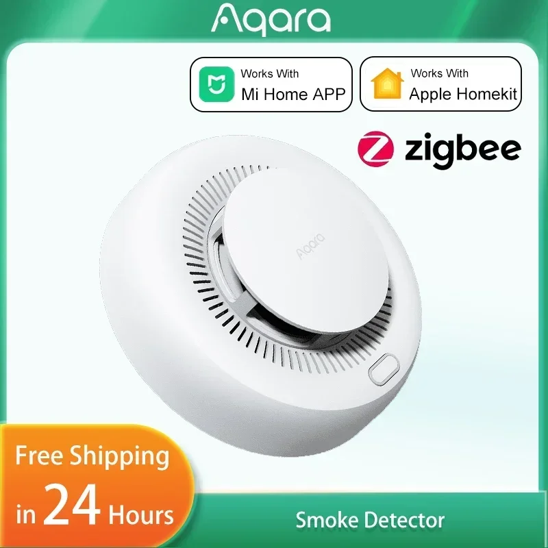 Aqara Matter Smoke Detector Se - Smart Smoke Detector recension och pris