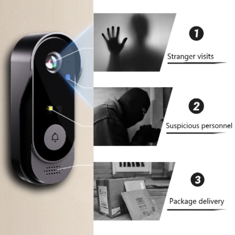 Tuya WIFI Camera Doorbell HD V - Smart Home Video Doorphone Ezviz recension och pris
