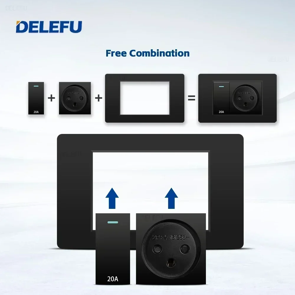 DELEFU Black Retardant PC Isra - Smart Home For Pc recension och pris
