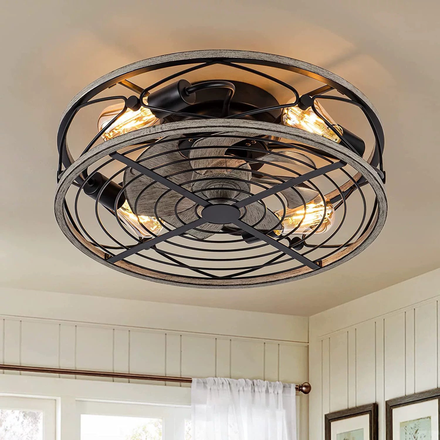 Smart Ceiling Fan Fans With Li - Smart Ceiling Fan recension och pris
