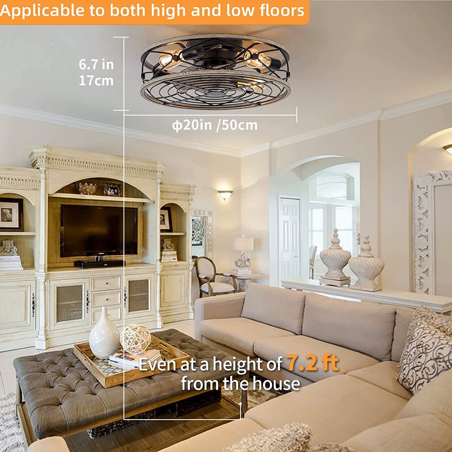 Smart Ceiling Fan Fans With Li - Smart Ceiling Fan recension och pris