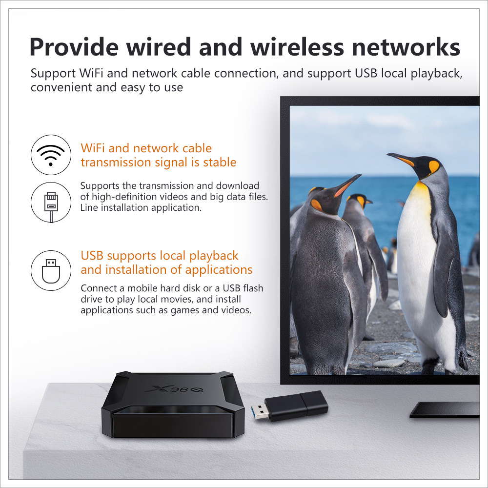 X96Q TV Box Android 10, H313 4 - Upgrade Smart Home recension och pris