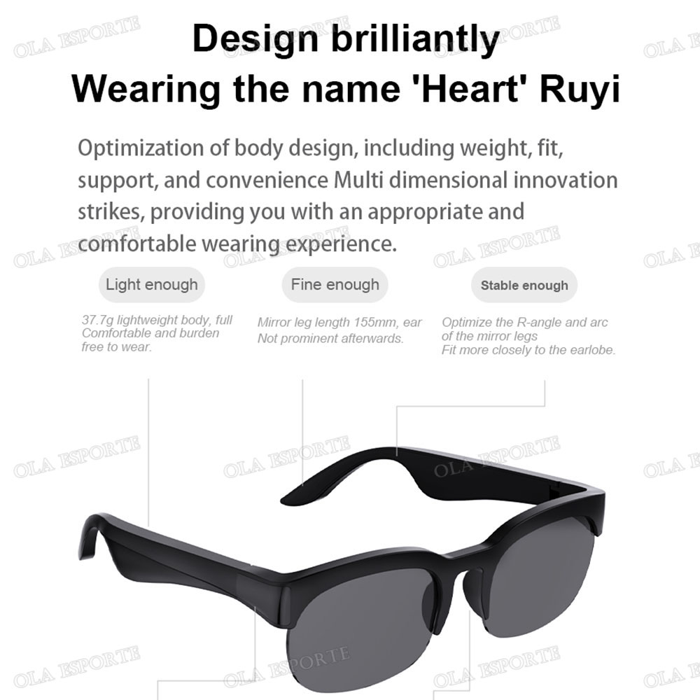 Smart Bluetooth V5.3 Sunglasse - Smart Home Outdoor Camera recension och pris