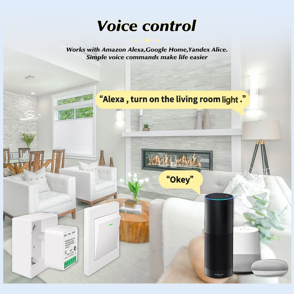 For Tuya Mini Smart WiFi Switc - Smart Home Automation recension och pris