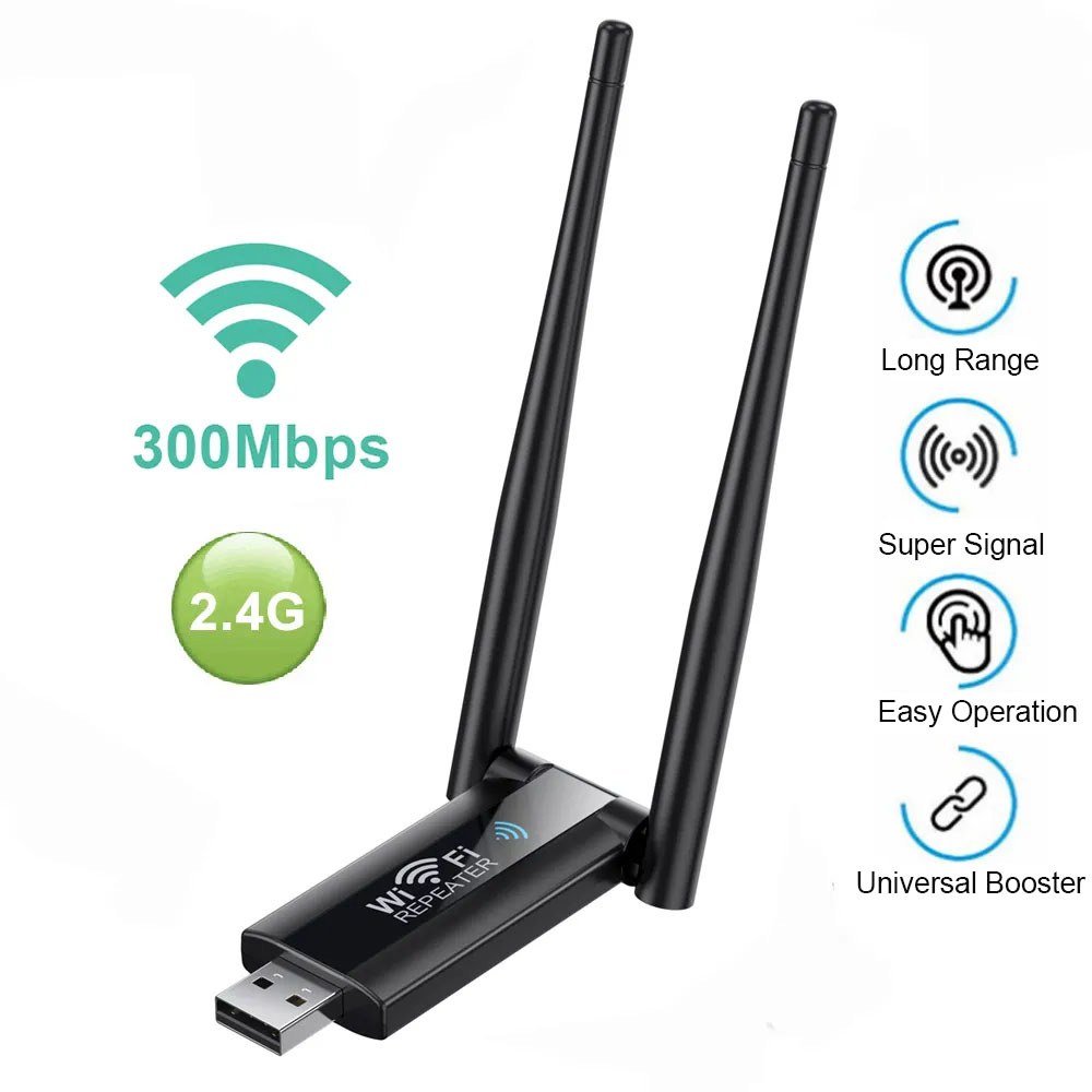 300Mbps Wireless WiFi Repeater - Smart Home Network recension och pris