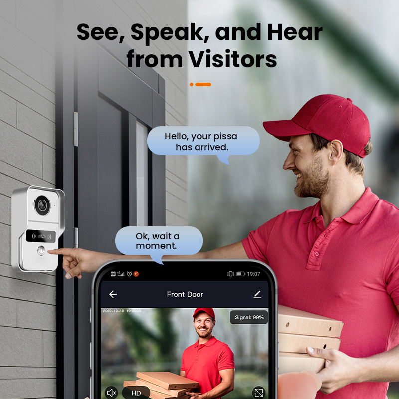 Tuya Smart 1080P Doorbell Came - Smart Home Battery Camera recension och pris