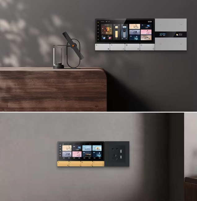 F5 Tuya UK Touch Screen Music  - Smart Home System recension och pris