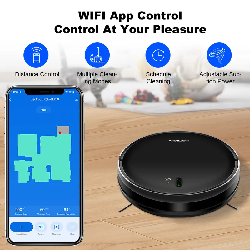 for LIECTROUX L200 Robot Vacuu - Smart Home Device recension och pris