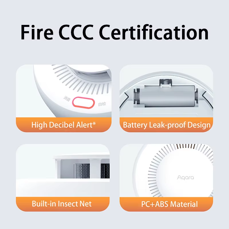 Aqara Smoke Detector Sensor Fi - Smart Smoke Detector recension och pris