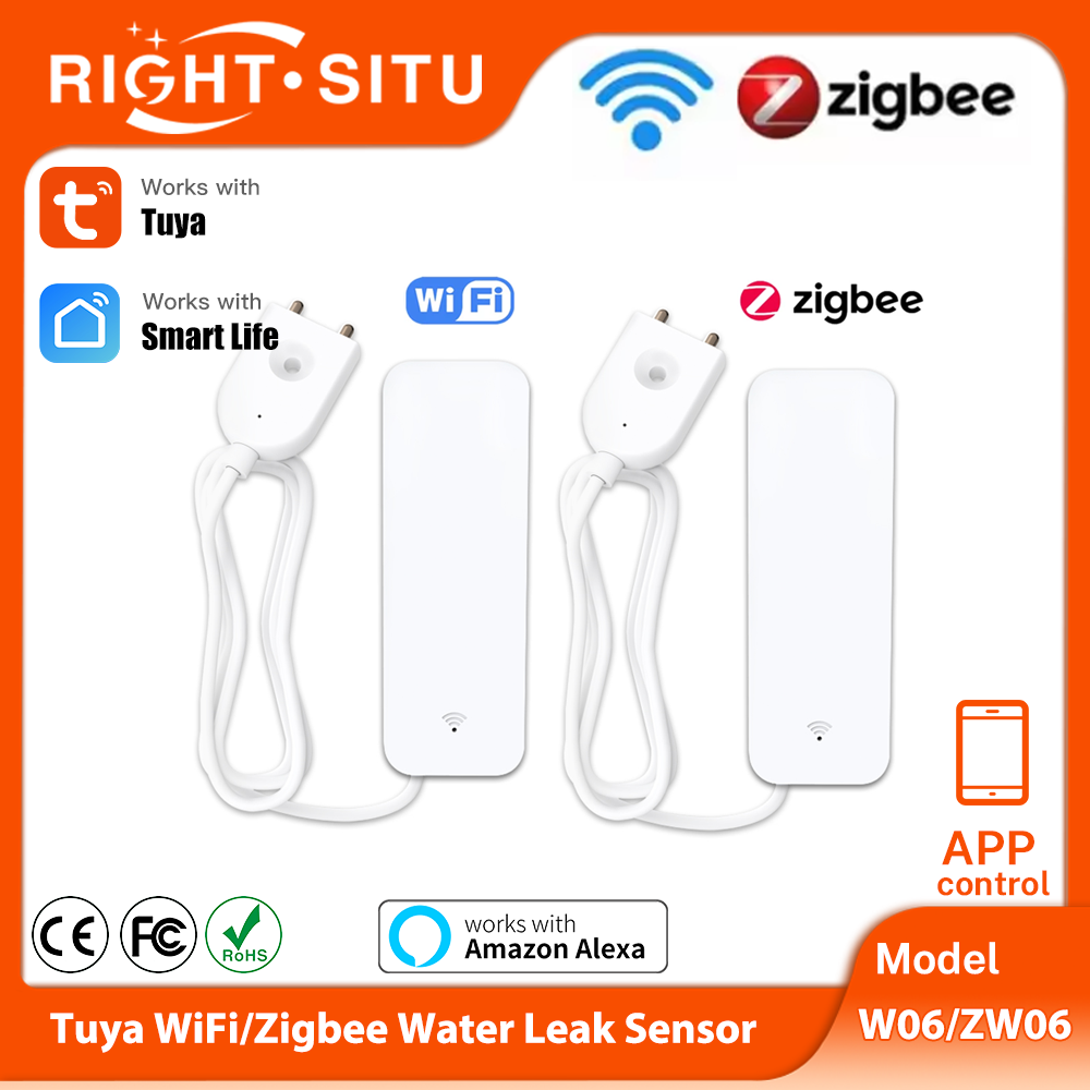 Tuya WiFi Zigbee Water Sensor  - Smart Home Network recension och pris