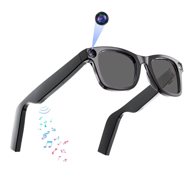 E02 Meta Smart Glasses with Ca - Smart Home Outdoor Camera recension och pris