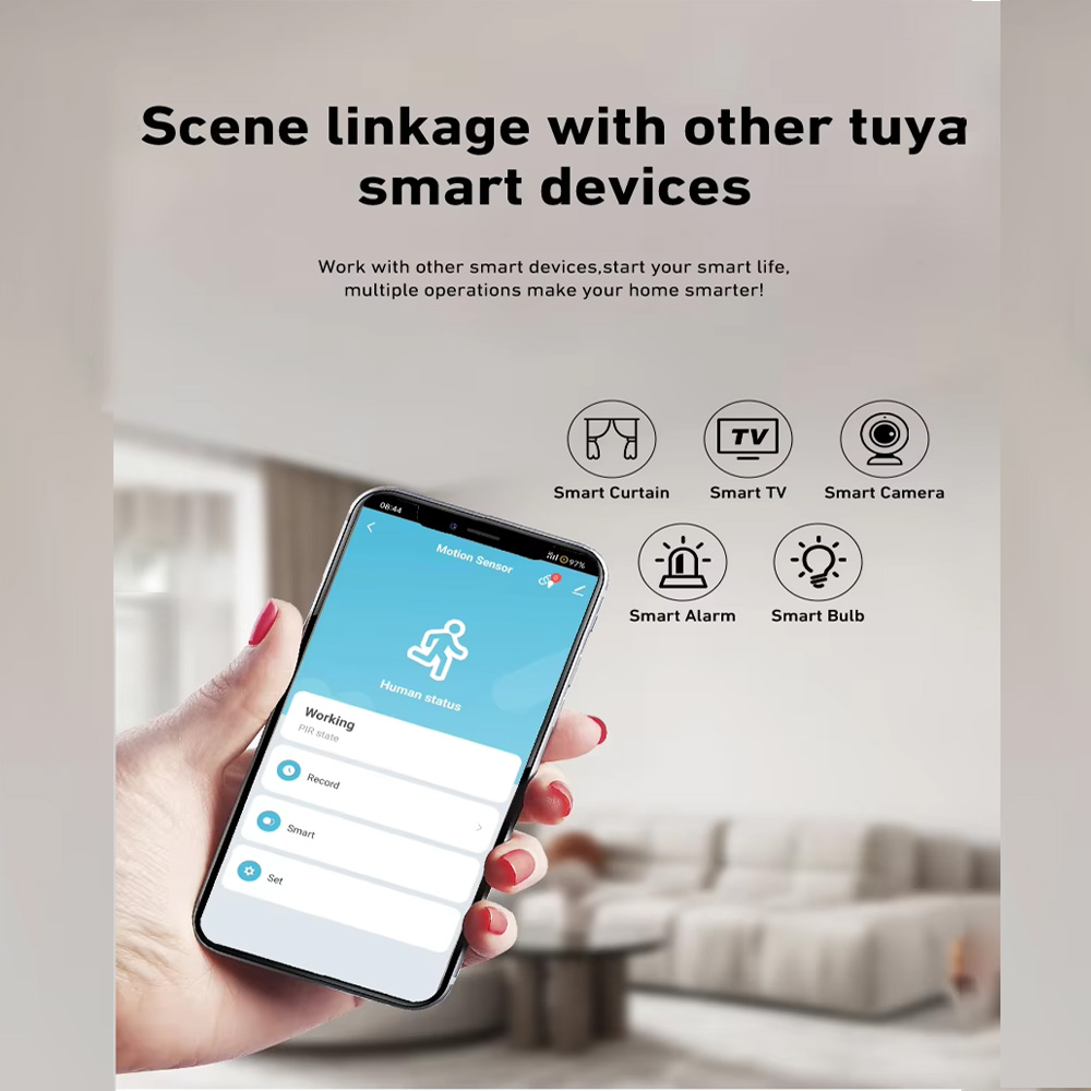 Smart PIR Motion Sensor WiFi Z - Smart Home Network recension och pris