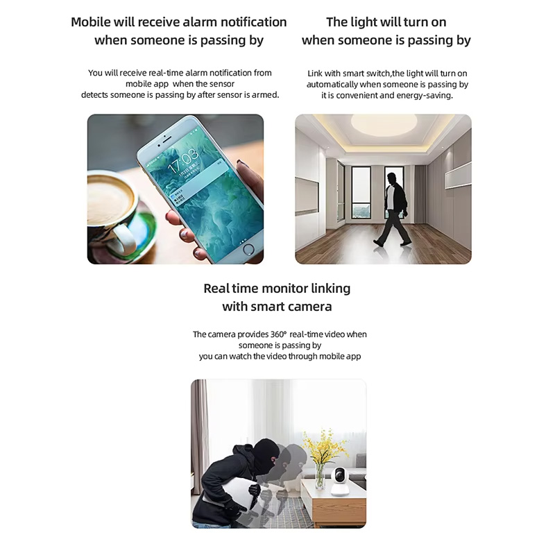 Smart PIR Motion Sensor WiFi Z - Smart Home Network recension och pris