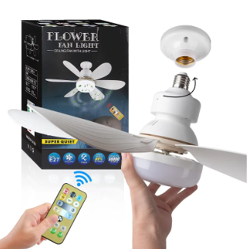 2026 Home E27 LED Ceiling Fan  - Smart Ceiling Fan recension och pris