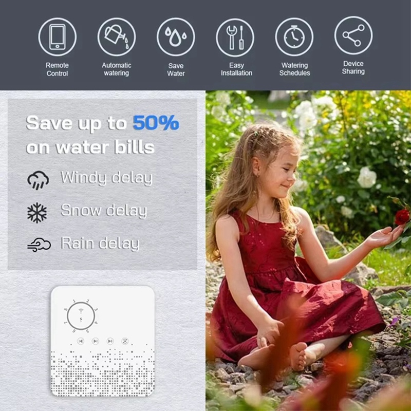Tuya WiFi Smart Sprinkler Cont - Smart Home Device recension och pris
