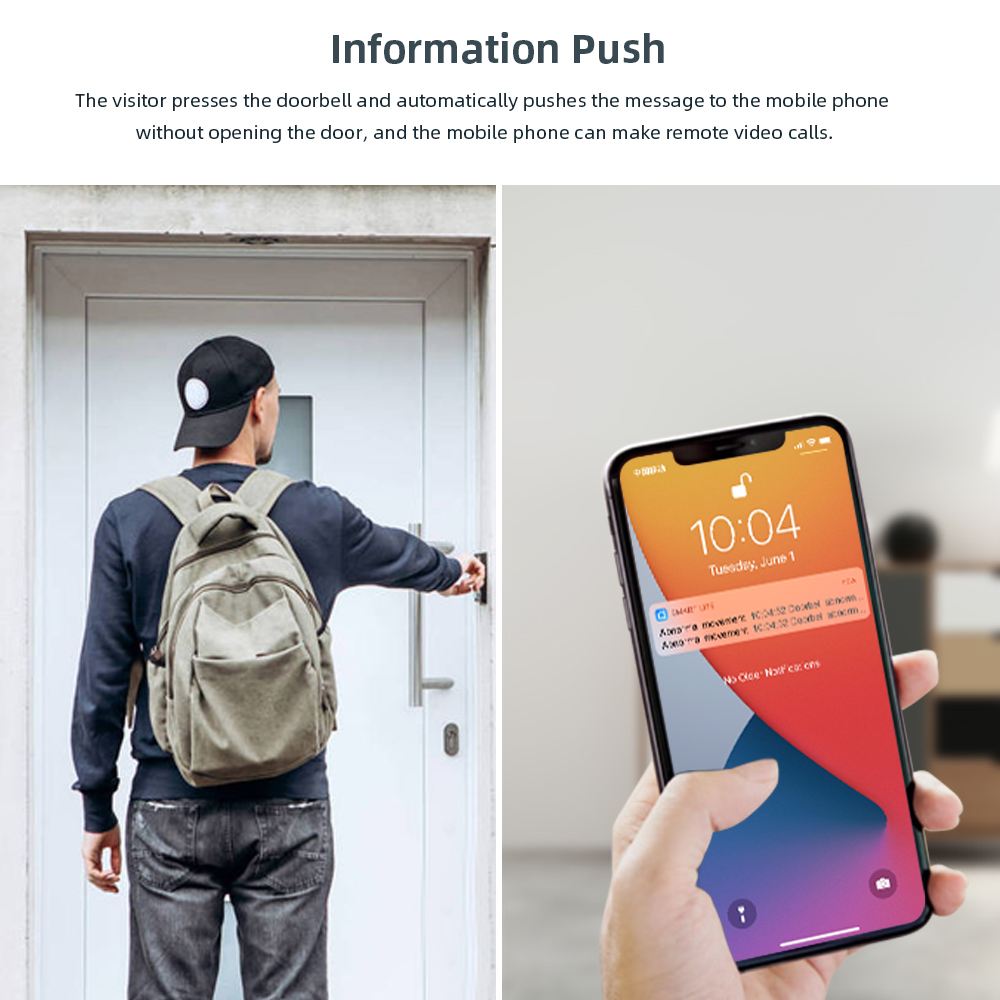Tuya Video Doorbell 2MP Waterp - Smart Home Video Doorphone Ezviz recension och pris