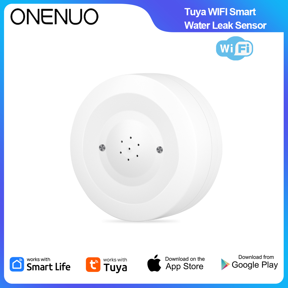 ONENUO WiFi Tuya Water Leak Se - Smart Home Network recension och pris