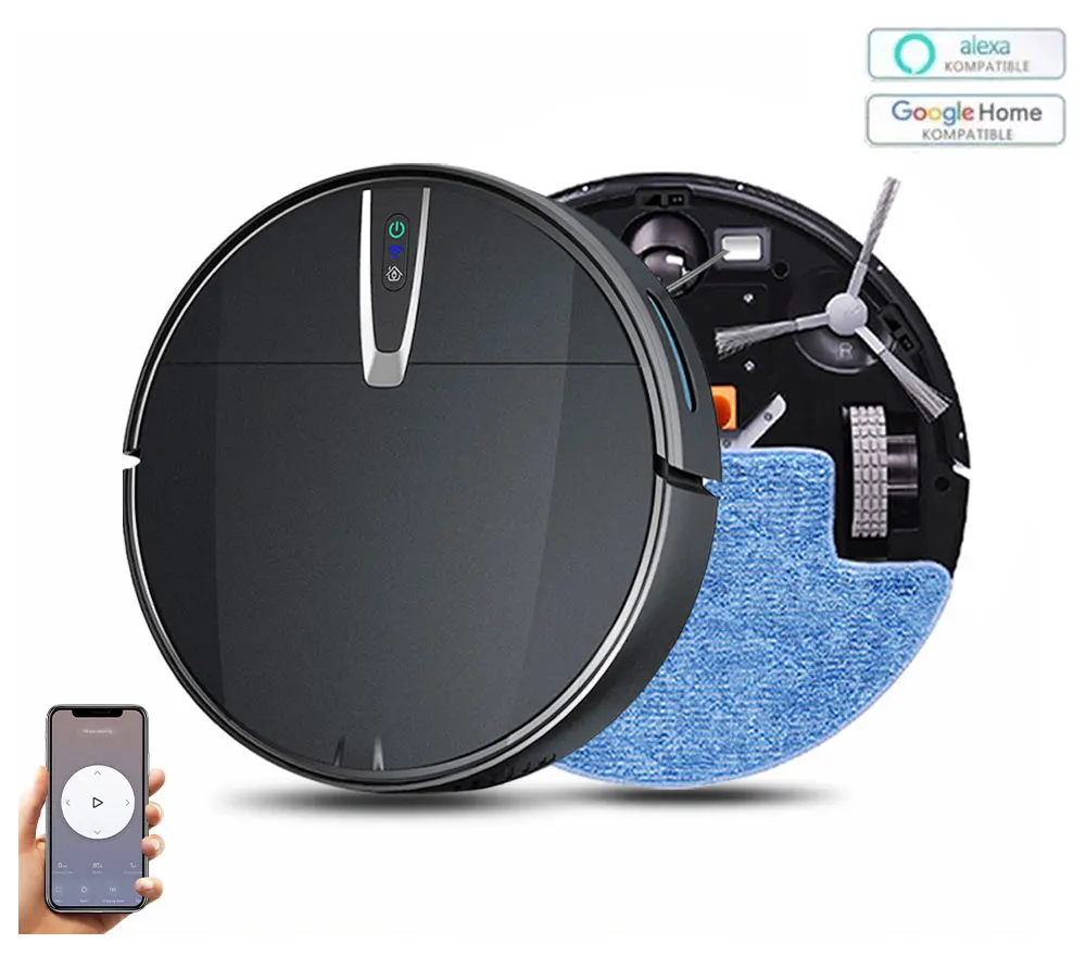 Robot Vacuum Smart Mop Cleaner - Smart Home Floor Plan recension och pris
