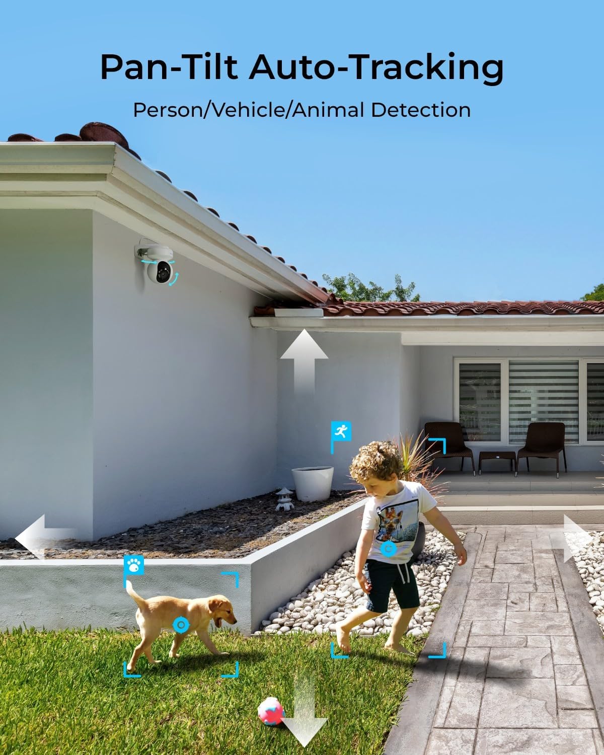 PoE 4K Outdoor Home Security C - Smart Home Outdoor Camera recension och pris