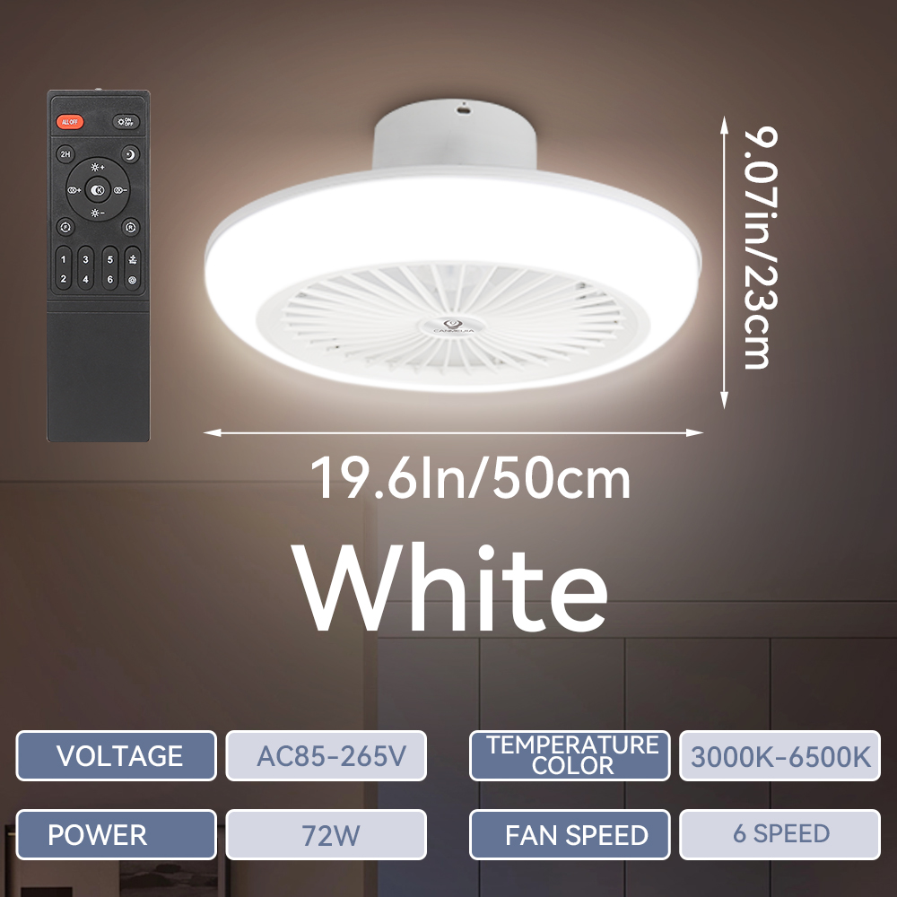 72W Ceiling Fan Ceiling Light  - Smart Ceiling Fan recension och pris