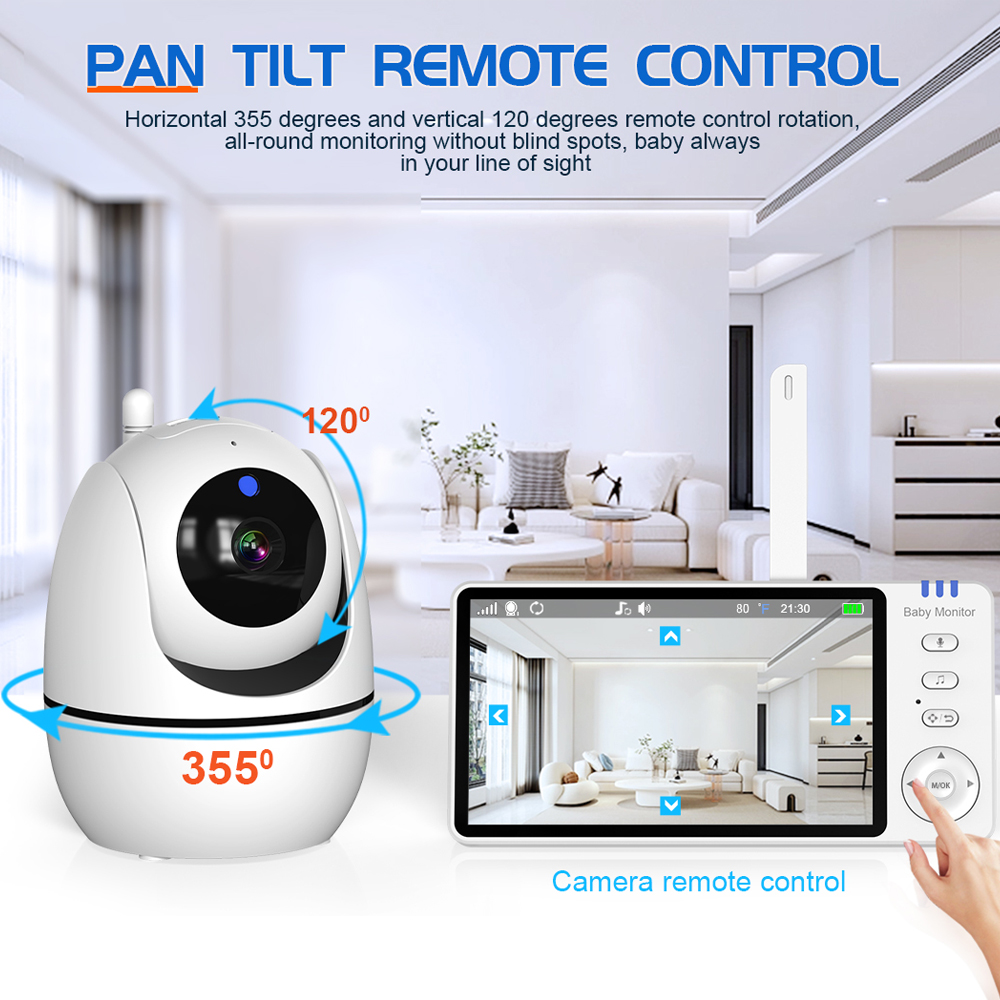 Video Baby Monitor with Cam an - Smart Home Battery Camera recension och pris