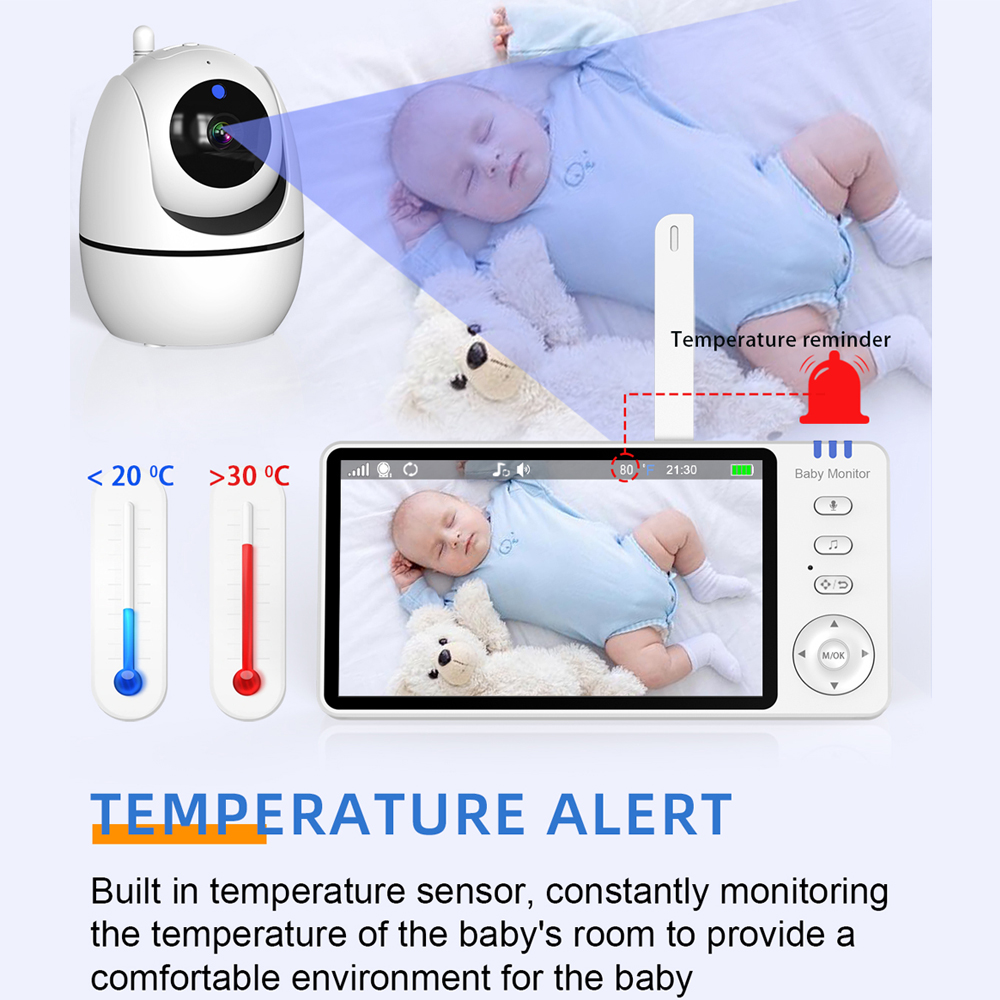 Video Baby Monitor with Cam an - Smart Home Battery Camera recension och pris