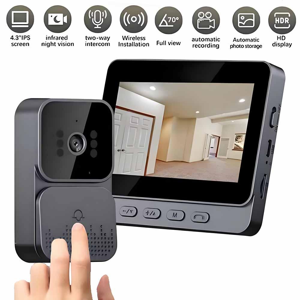 Wireless Intercom Doorbell HD  - Smart Home Video Doorphone Ezviz recension och pris